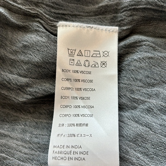 Free People Sun Bleached Fringe Kimono One-Size - Picture 5 of 7